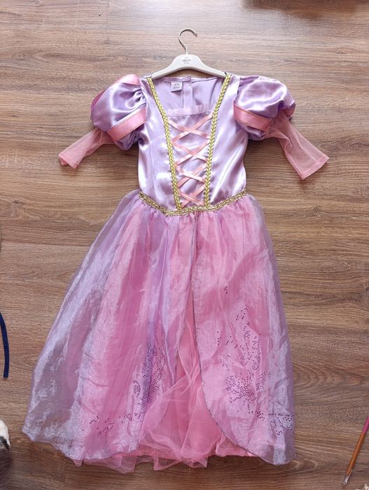 Платье для девочки 7-9 лет принцесса Дисней Рапунцель