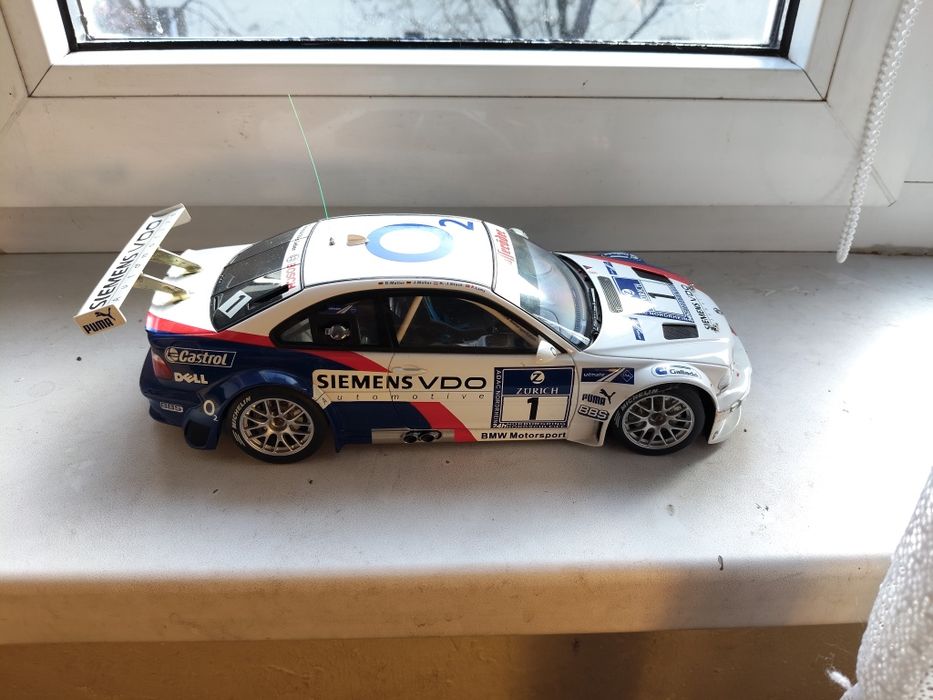 Macheta BMW M3 GTR 1/18 Autoart