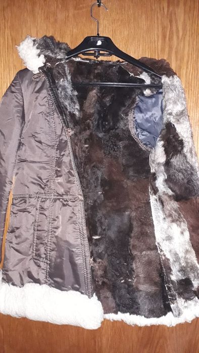 Haina blana naturala cu făș , pt.copil si dama