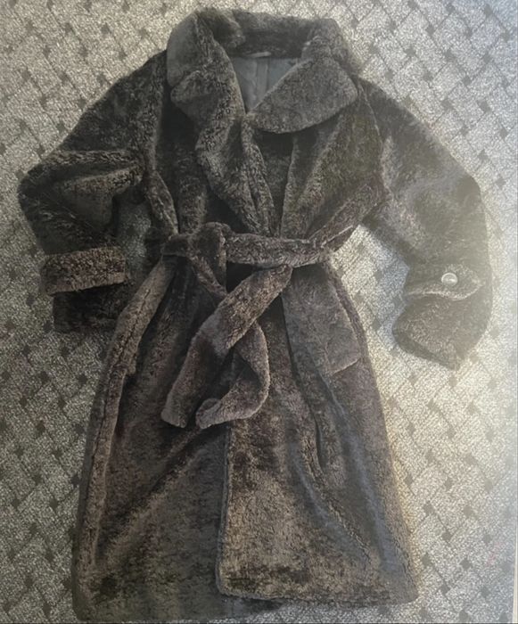 Palton teddy negru