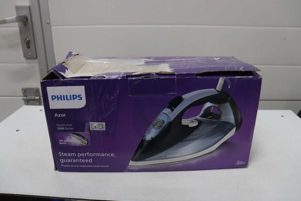 Philips azure Серия 7000HV парна ютия, тъмносиньо
