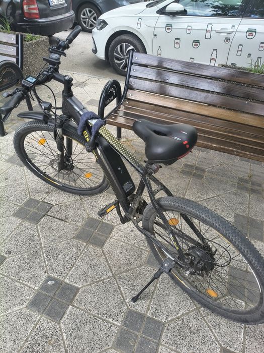 Bicicleta electrica Eleglide M1 plus cu frane hidraulice autonomie 80km