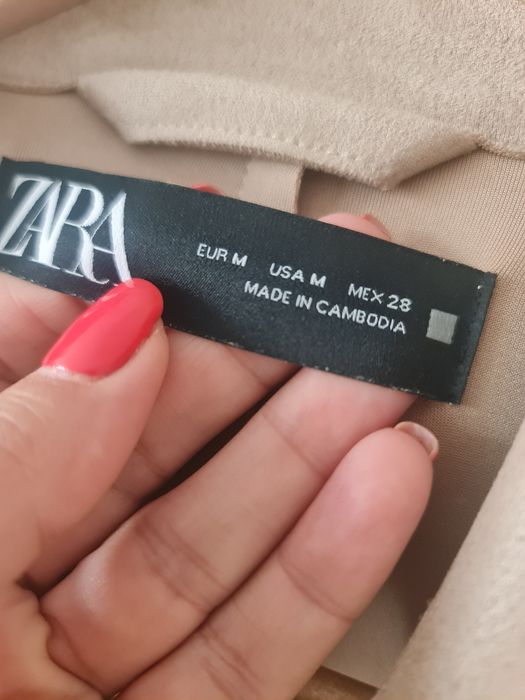 Сет Zara  НОВИ, тренчкот, дънки