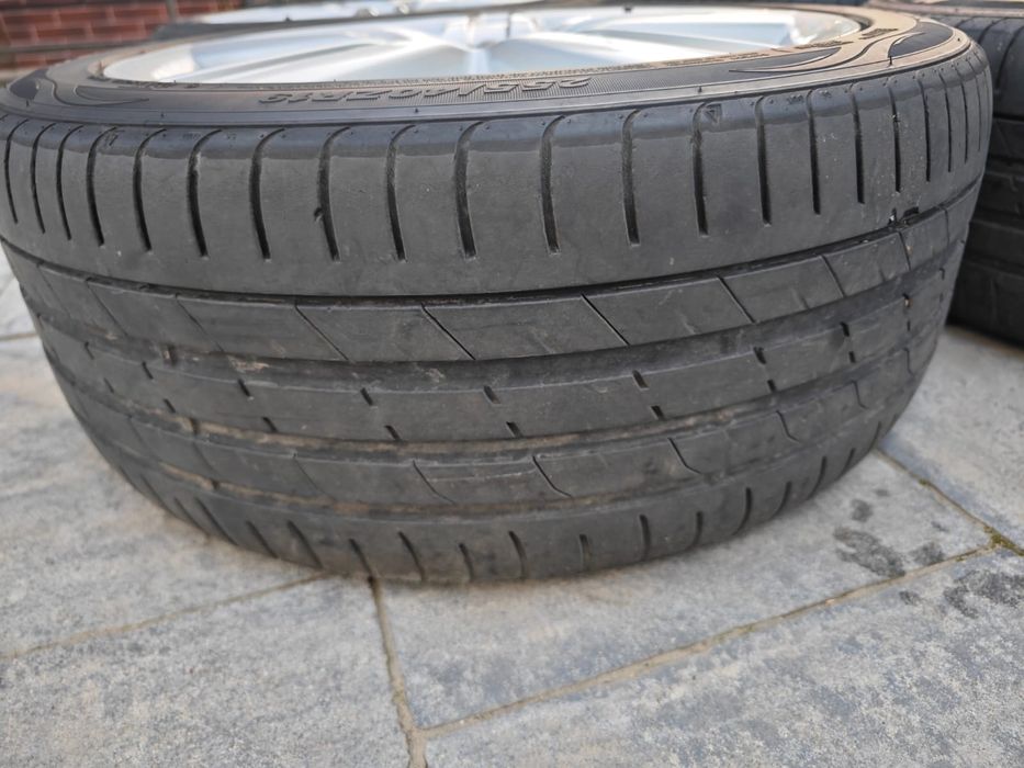 Jante AUDI ORIGINALE cu anvelope  255 40 R19