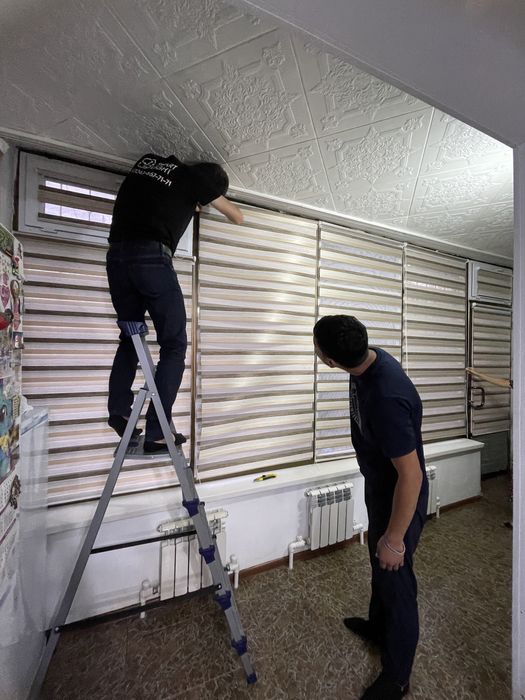 Шторы день и ночь,вертикальные,плиссе шторы