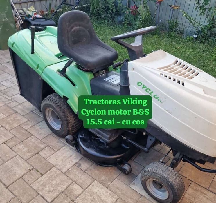 Tractorase tuns iarba/gazon cu evacuare laterala Murray, Mtd si cu cos Viking