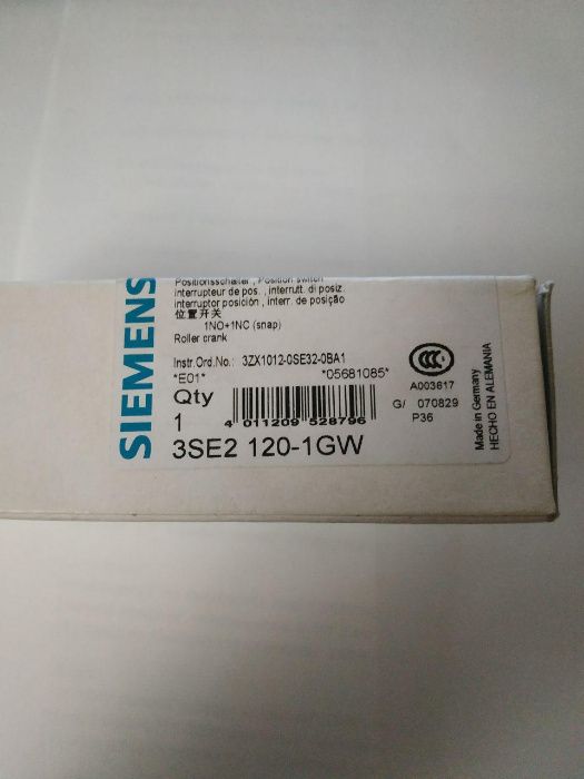 Концевой выключатель (концевик) Siemens 3se2 120-1gw