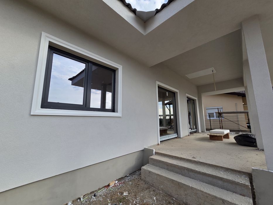 Casă individuală parter, 640mp teren, încălzire pardoseală, Moșnița Nouă