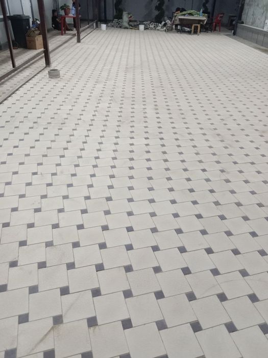 Укладка брусчатка