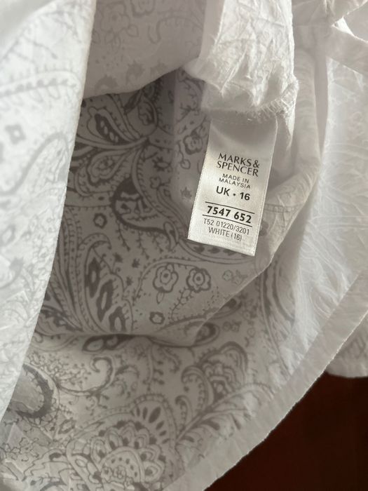 Бохо-шик туника с папратов/пейсли мотив Marks & Spencer