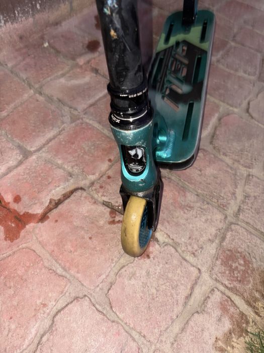 Trotineta freestyle MGP Origin Team Turquoise Mint cu roti honeycore