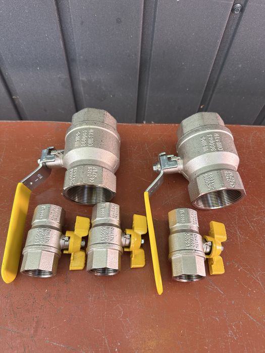Robineți gaz din alamă 2” si 1”