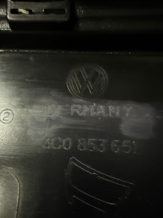 Grila fata crom cromata cu semn model senzori parcare VW Passat B6