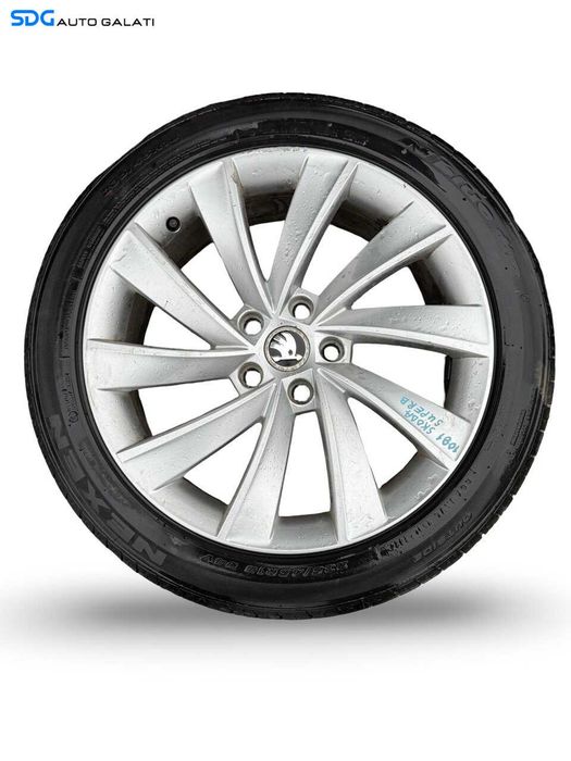 Set 4 Jante Janta Roata Roti Aliaj 235 45 18 R18 Distanta Prezon 5x112 CB 57.1 Audi A3 8V 2013 - 2020 (6Jx18 H2 ET 44 3V0601025L HL-4944-1) [JNT0011]