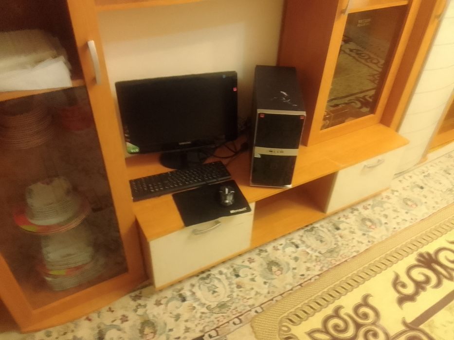 Продам компютер б/у и буфер колонка