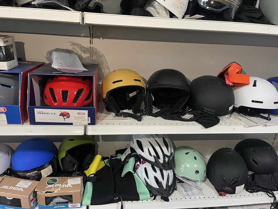 Căștii pentru bicicletă și schiuri