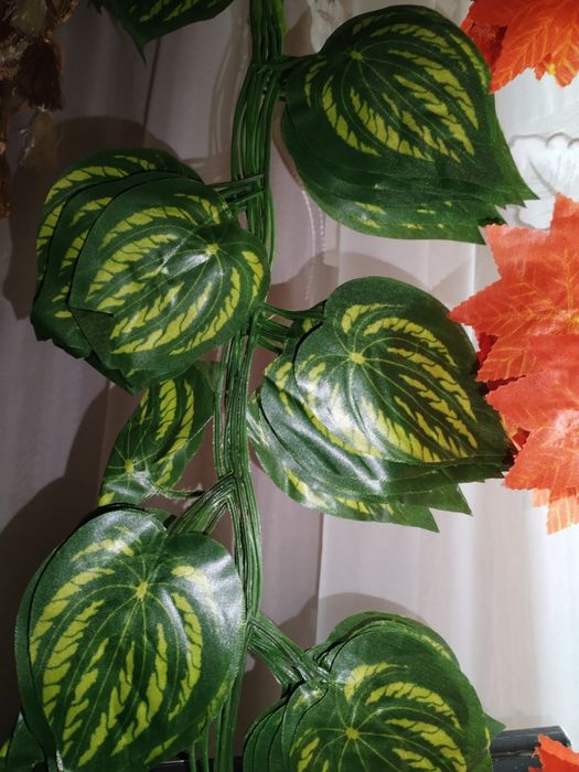 Листья искусственая для декора