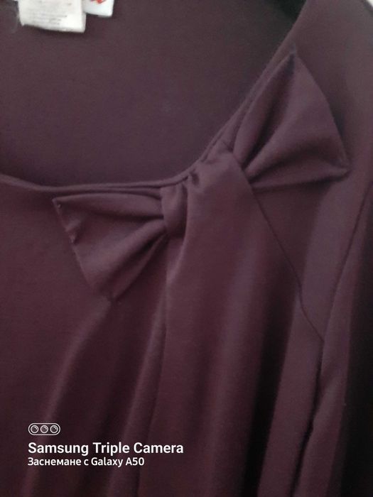 Елегантна рокля в лилаво