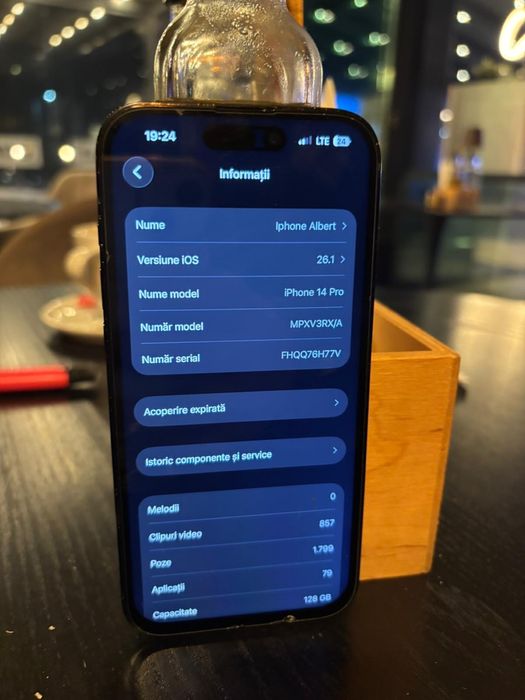 Iphone 14 pro space black