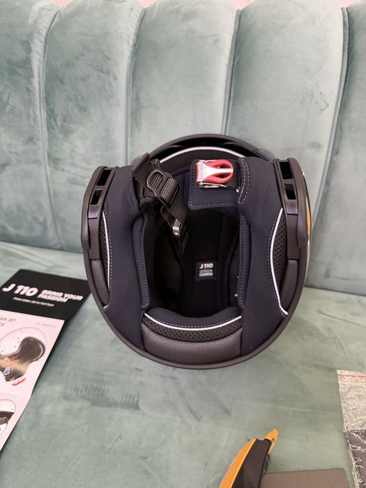 Cască  Moto sau Atv Airoh J 110 Command, Galben Lucios