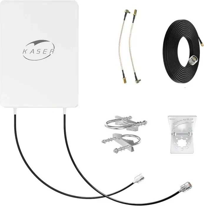 Antenă KASER 5G LTE direcțională MIMO exterior 3300-3800 MHz N78