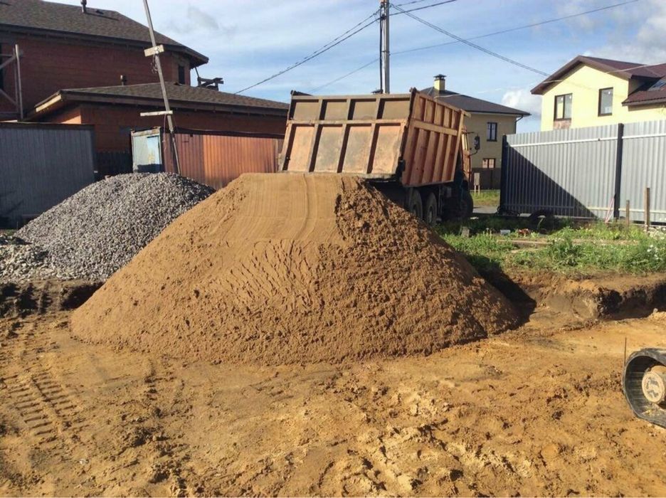 Грунт. Дресва. Щебень. Доставка 24/7. ГАЗЕЛЬ. ЗИЛ. КАМАЗ
