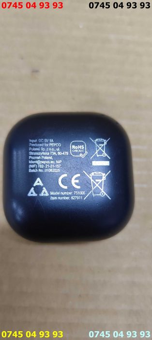 incarcator suport casti PEPCO 751006 se vinde ca in poze