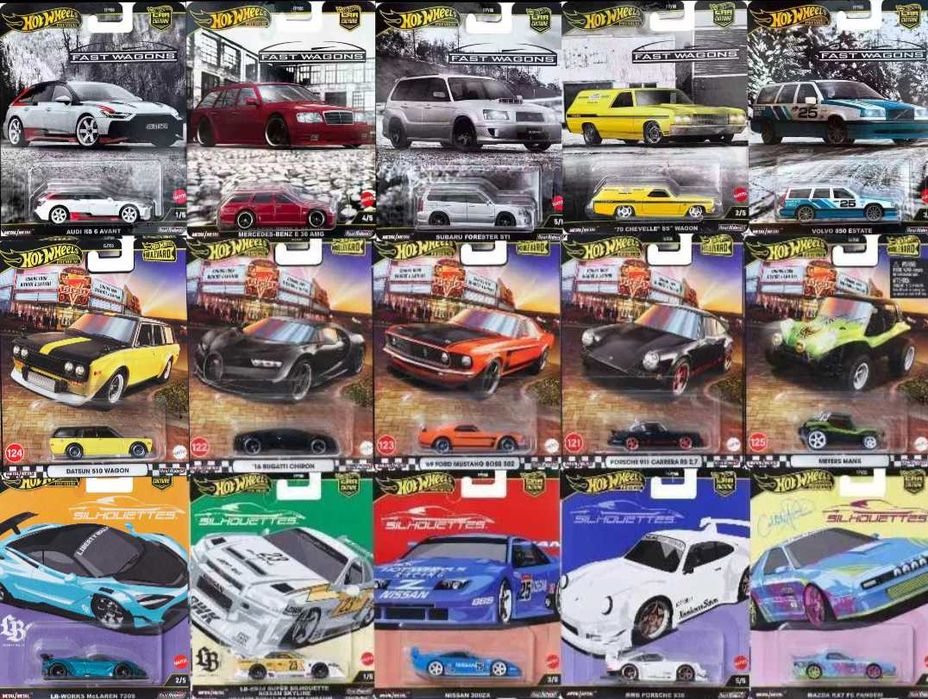 Метални колички Hot Wheels мащаб 1:64.Нови,в неразпечатвани блистери