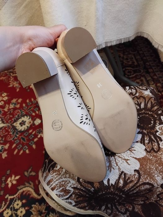 Pantofi din piele naturală pentru femei nr 38