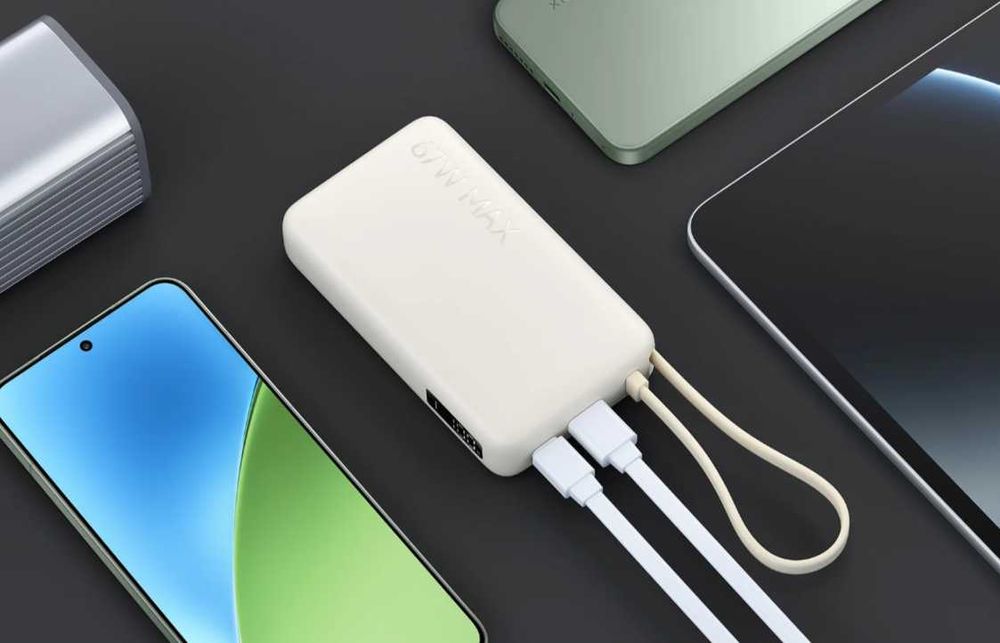 Лучшие Внешние Аккумуляторы от Xiaomi, Power Bank 67W, 10000 mAh