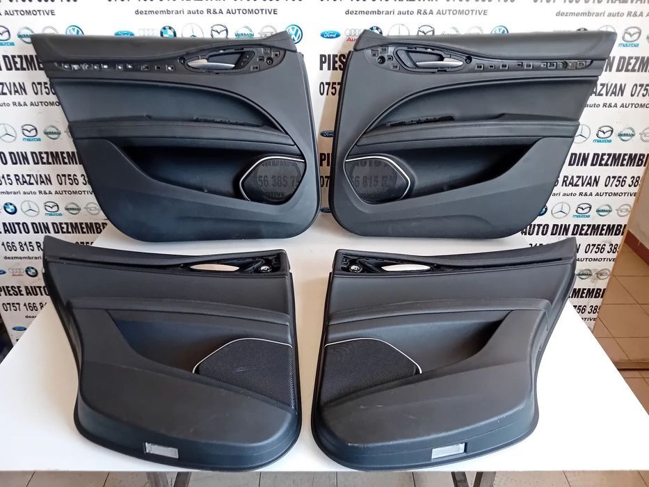 Fata Tapiterie Usa Din Piele Alfa Romeo Stelvio 2017-2022 Volan Stanga Impecabile