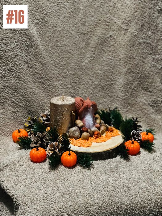 Ръчно изработени свещи от естествени материали - различни модели