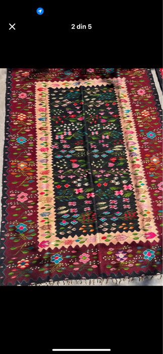 Covor traditional oltenesc lână