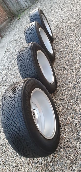 Jante aliaj  cu cauciucuri de iarna .215.65.16. .5x112.
