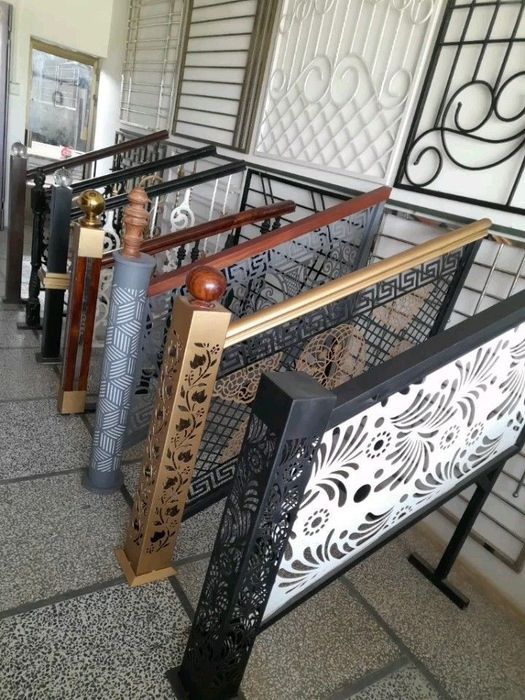 Перила, лестницы, лестница из металла, зина ясаймиз