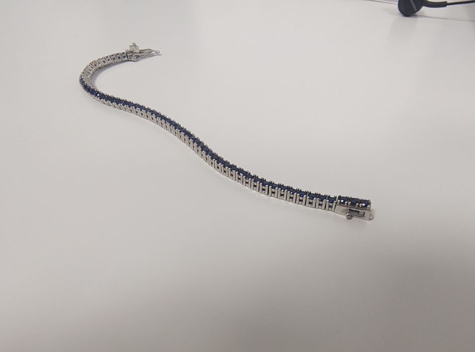 Brățară tip tenis argint