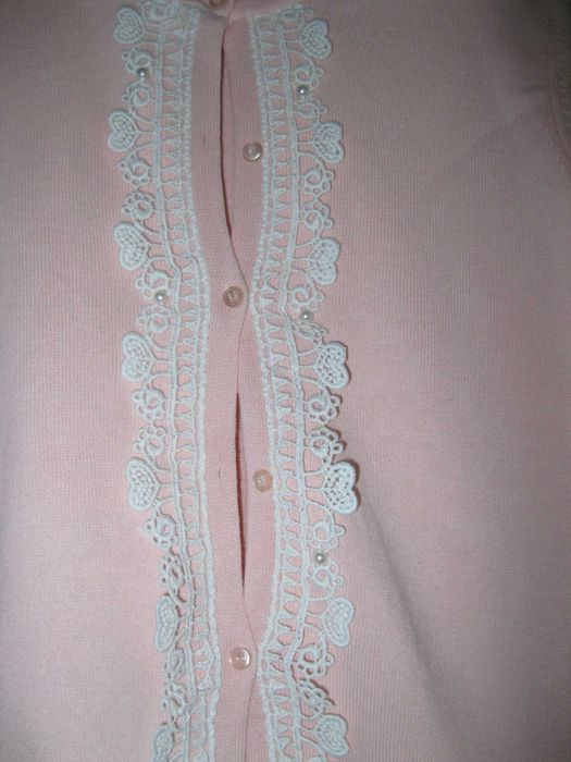 Прекрасна жилетка за момиче в цвят праскова на LC Waikiki - 140/146 см