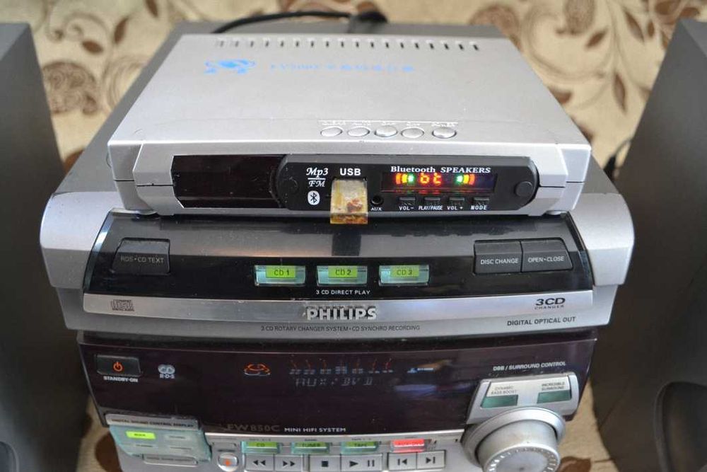 Philips FW 850C + USB MP3 плеер Bluetooth, 2x130 Вт