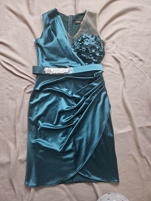 Rochie verde de ocazie