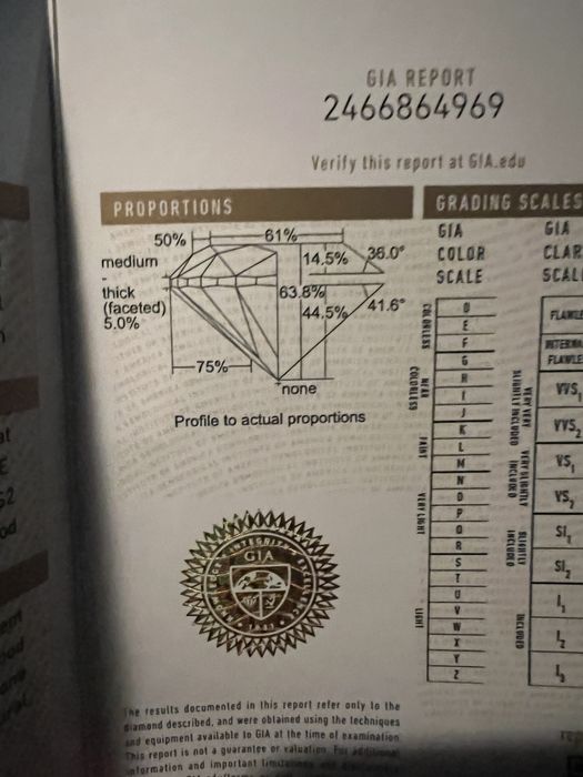 Gia Sertifikatli brilliant