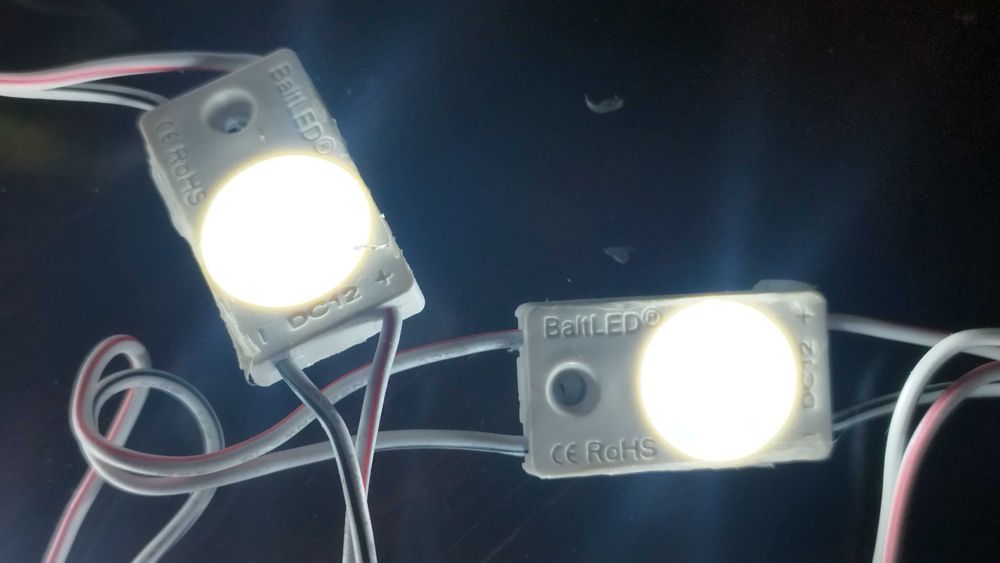 LED модули 12V Balt LED - Лед модул бяла светлина IP67 0,5W
