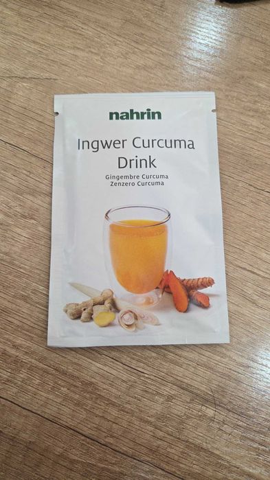 Напиток Имбирь - Куркума для иммунитета Свисс Нарин (Nahrin) Швейцария