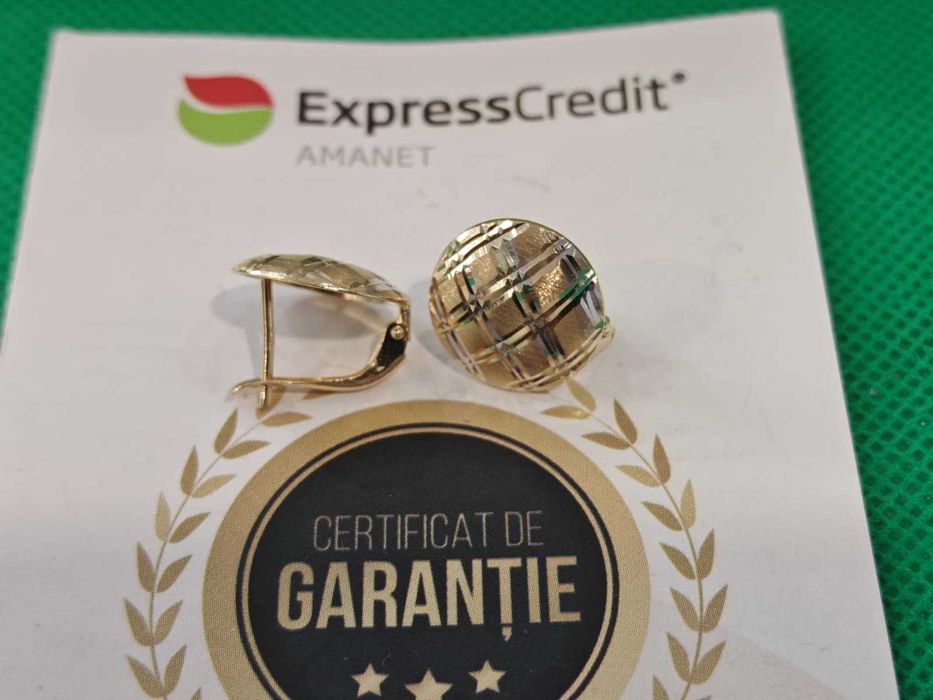 Cercei aur 14K 2.04g (AG44 Bc2 B:6446)