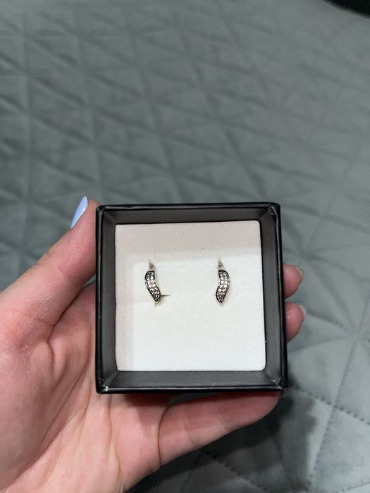 Сребърни обици