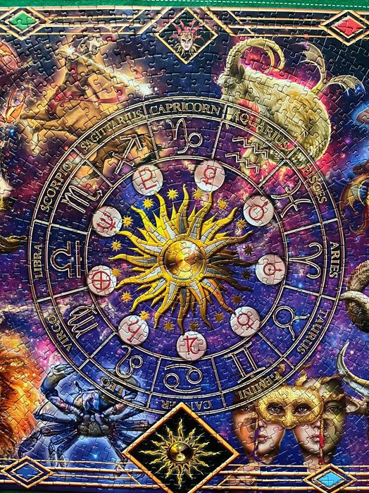 Puzzle Spiral Zodiac Signs 1040 piece Trefl