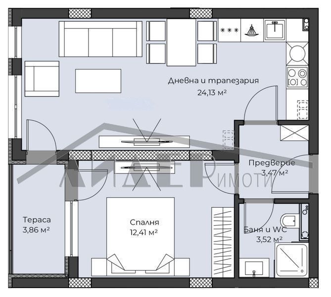Продава се Двустаен апартамент в Пловдив, Христо Смирненски - 67 кв.м за 1594 €/кв.м - Снимка #8
