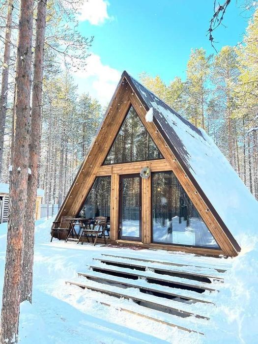 Строительство домов в стиле A-frame,BarnHouse,зоны отдыха и т.д