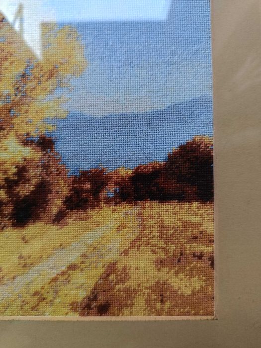 гоблен ,, Есен", ръчно ушит