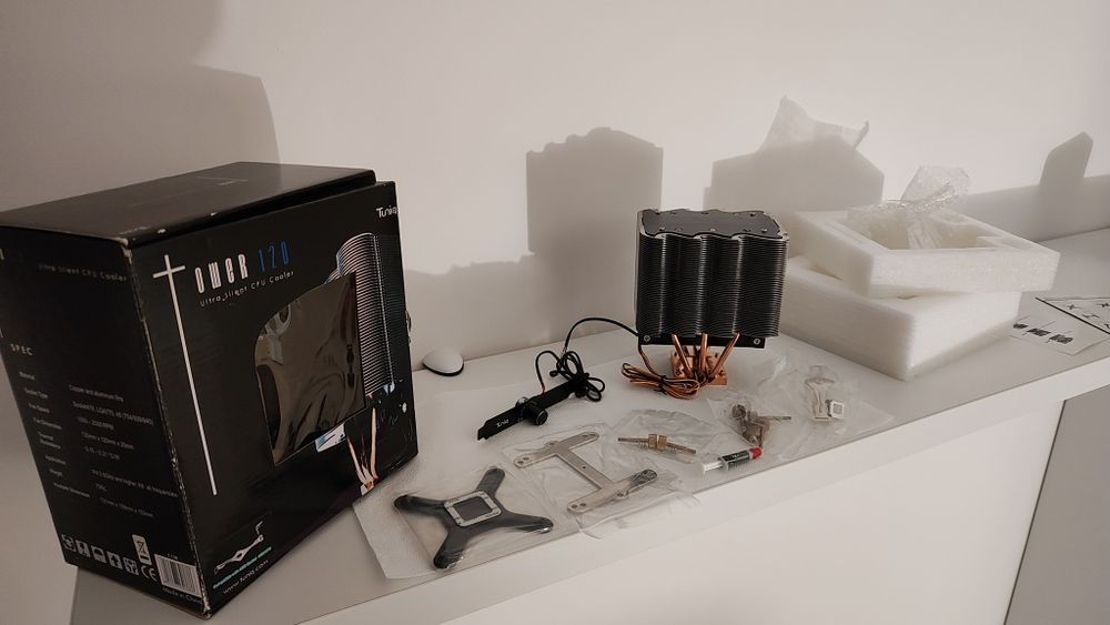 Vand cooler cpu/procesor retro - Tuniq Tower 120 (LGA 775 si k8)