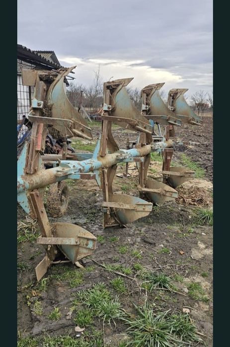 Plug 4 brazde, produs in Italia, cilindru refacut